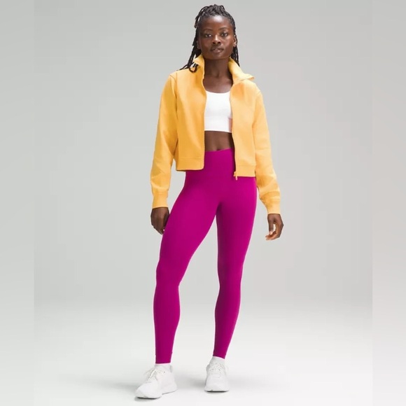 Lululemon Luxtreme Spacer Full Zip Jacket Mango Dream Size 10 – Cozy Zip-Up